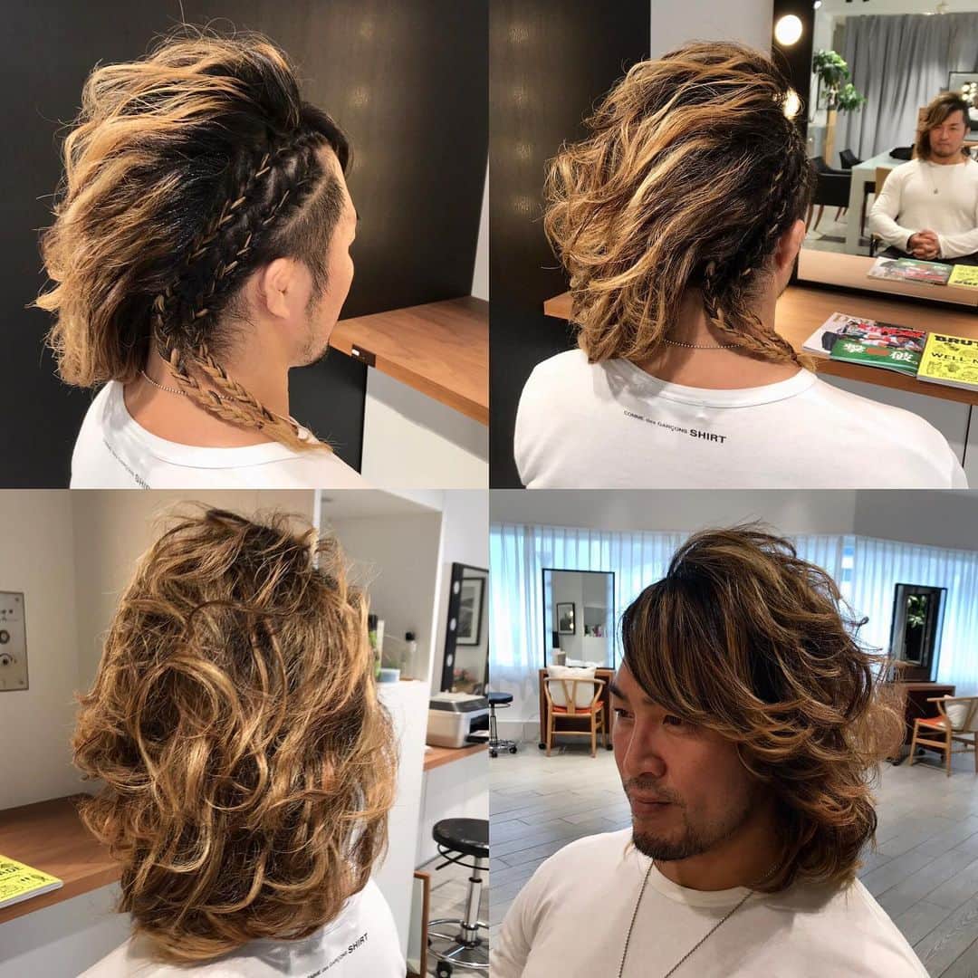 棚橋弘至さんのインスタグラム写真 - (棚橋弘至Instagram)「今日の #髪型 #hairset」10月15日 0時01分 - hiroshi_tanahashi