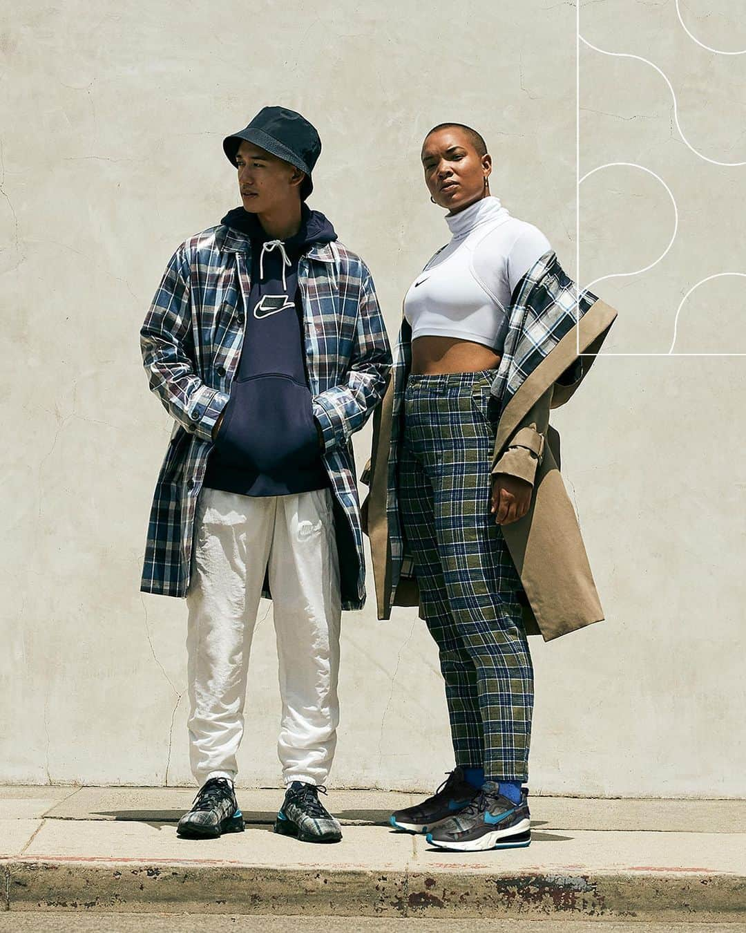 Nike Sportswearさんのインスタグラム写真 - (Nike SportswearInstagram)「A big plaid mood.⁣⁣ ⁣⁣ Customize your kicks with Pendleton’s iconic plaids now at nike.com. #NikeByYou」10月15日 1時17分 - nikesportswear