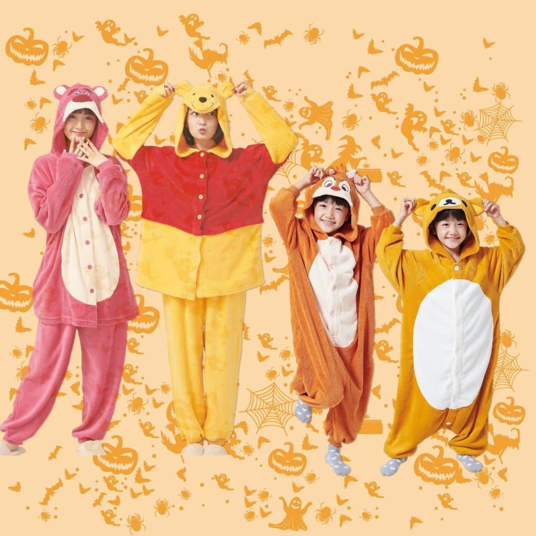 しまむらさんのインスタグラム写真 しまむらinstagram ディズニーのキャラモノ大集合 ハロウィンパーティーに着て行こう なりきり着ぐるみ登場 レディース なりきり着ぐるみパジャマ各種 価格 税込2 900円 品番 5 0007 中桃