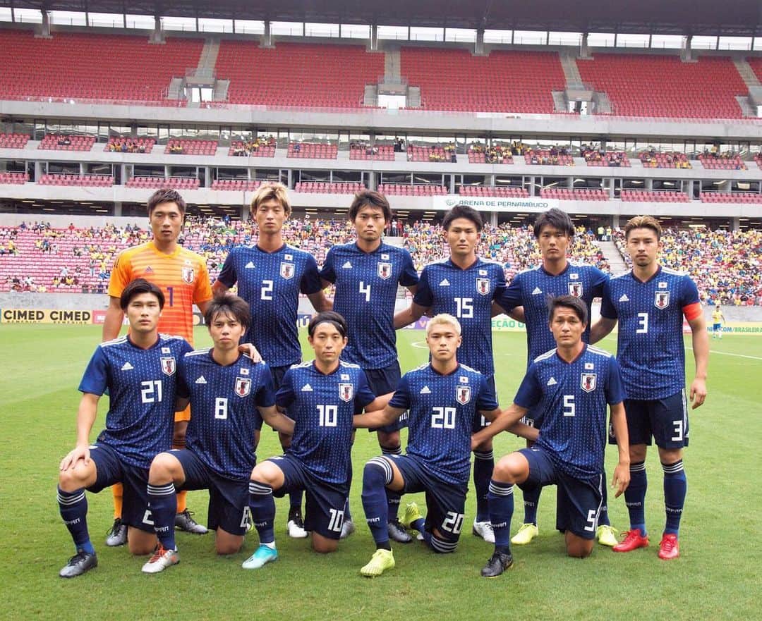 三好康児のインスタグラム：「Great win👊 自信になる勝利！ またチームで頑張ろう！  #japan #brazil #3-2」