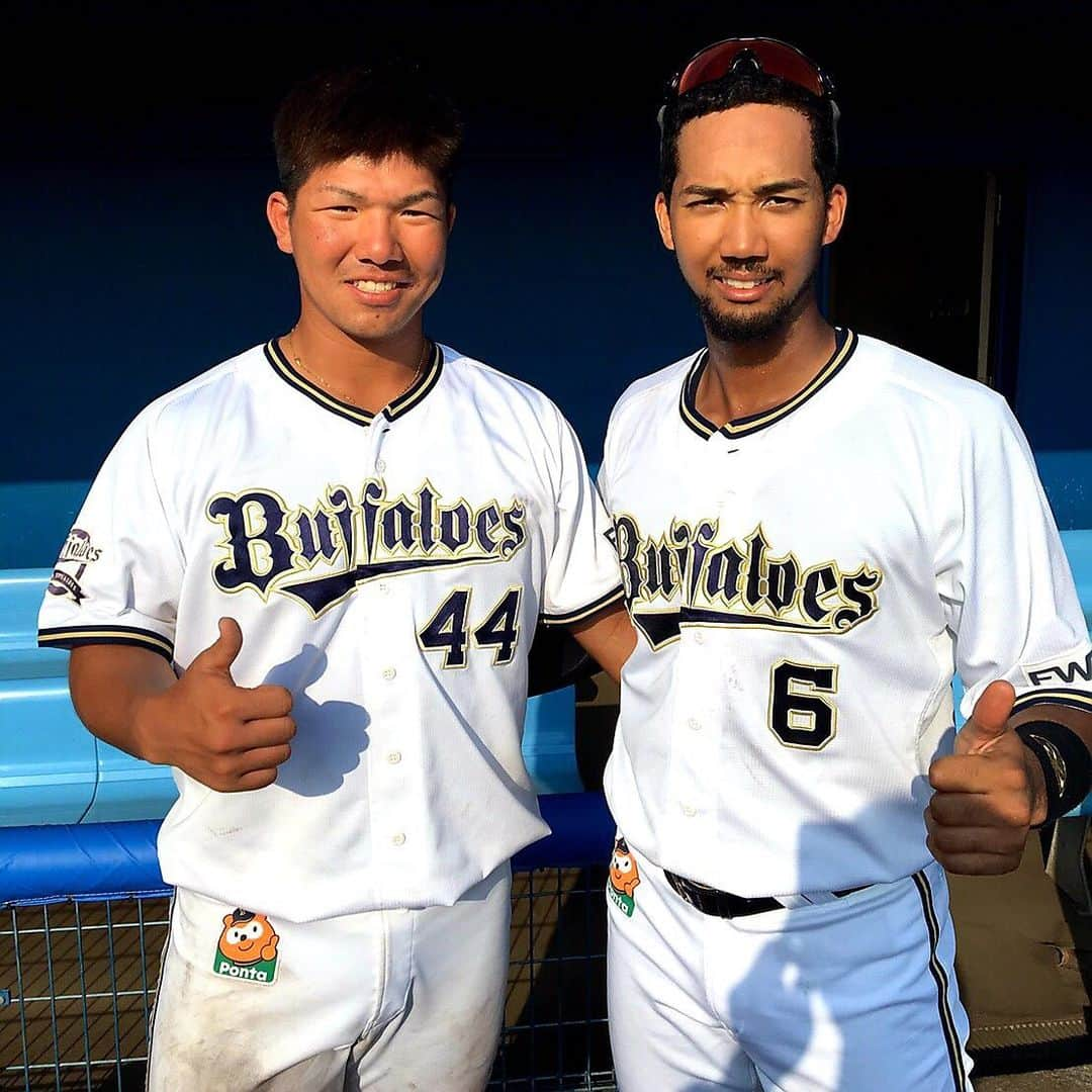 オリックス・バファローズさんのインスタグラム写真 - (オリックス・バファローズInstagram)「#頓宮裕真 #4打数4安打 #宗佑磨 #決勝打 #2点タイムリー3ベース #ゆうまコンビ #Yポーズ (新作) #フェニックスリーグ #宮崎 #フェニックスレポート #Bs2019 #buffaloes #baseball #ORIX #プロ野球」10月15日 9時54分 - orix_buffaloes