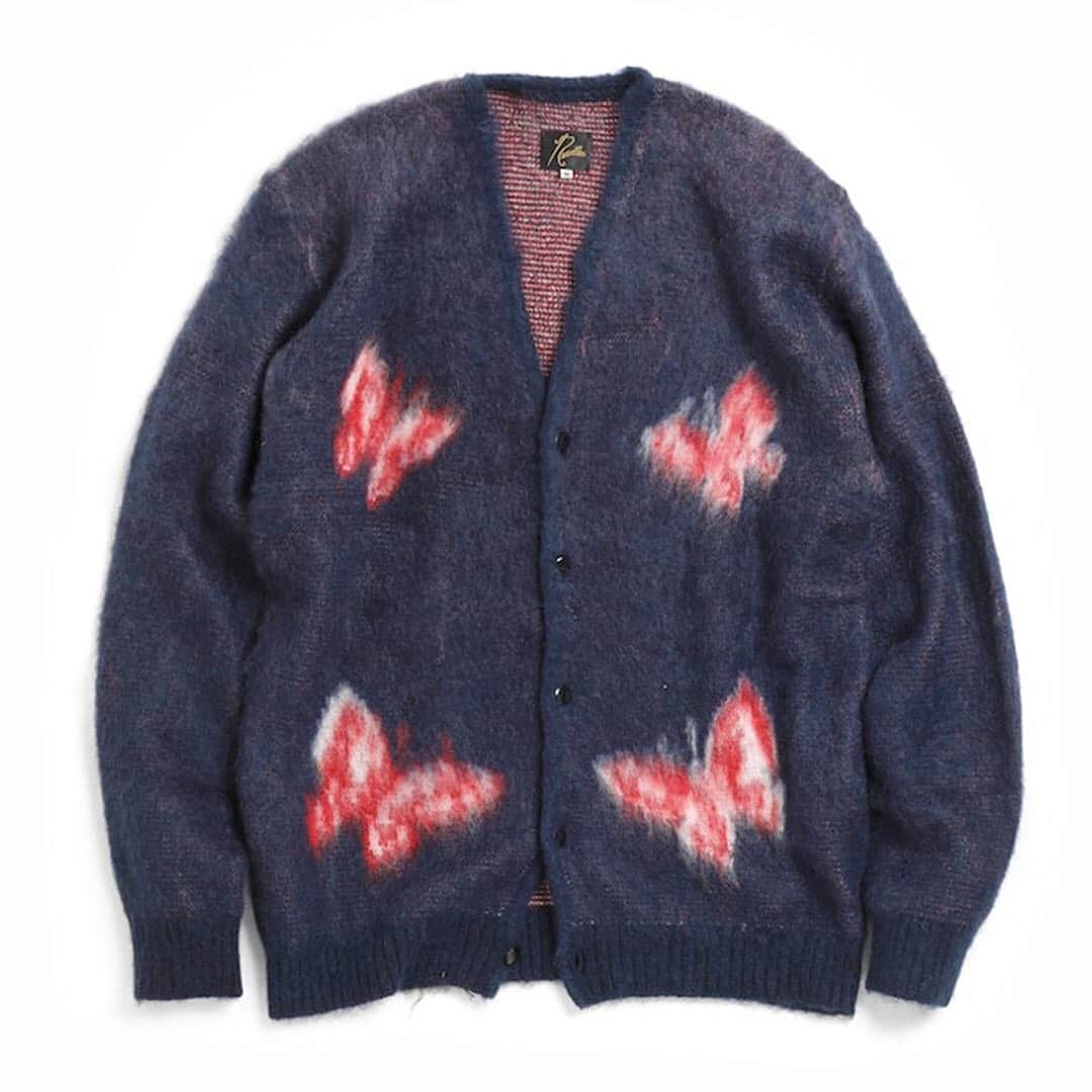 HYPEBEASTさんのインスタグラム写真 - (HYPEBEASTInstagram)「@hypebeaststyle: @needles.jp has released a trio of lush mohair cardigans. The Japanese label's latest drop features classic patterns like diamond checks and polka dots with the Papillon Cardigan paying homage to Steve McQueen‘s tattoo from the movie Papillon. ⁠⠀ Photo: @nepenthes.official」10月15日 10時19分 - hypebeast