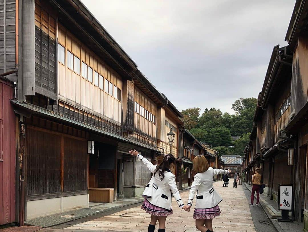 熊崎晴香さんのインスタグラム写真 - (熊崎晴香Instagram)「楽しい旅だ💓  #funfunjapan #bnk48 #ske48 #石川県　#金沢市  #金沢駅 #東茶屋街」10月15日 21時52分 - kumakuma9810