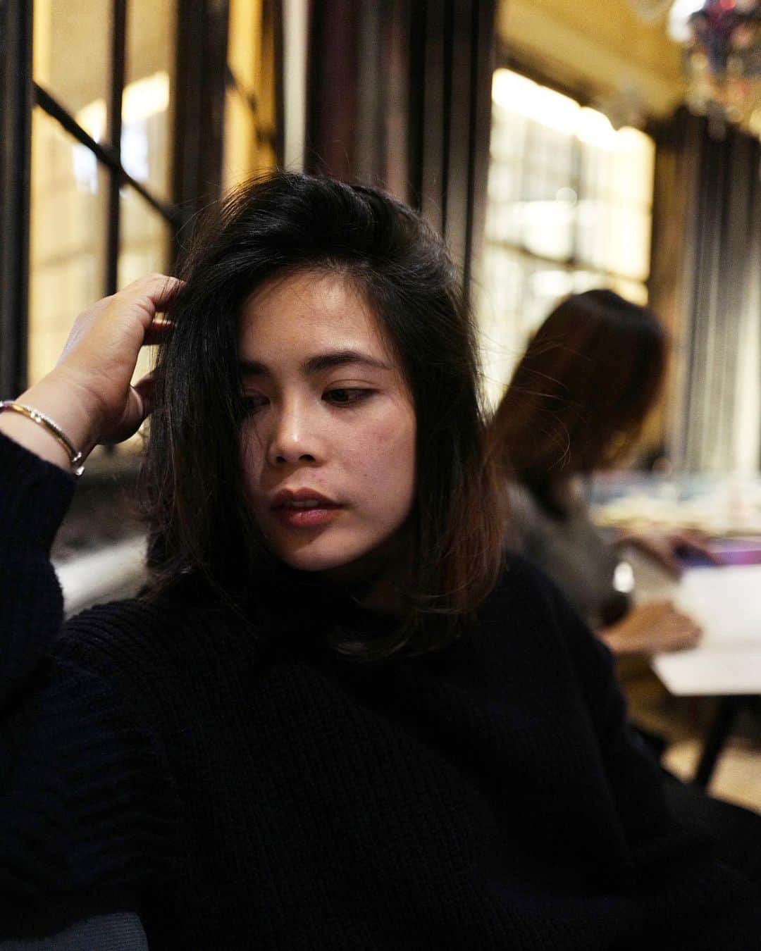 モリヤ・ジュタヌガーンのインスタグラム：「📷 : @mayariya #snapbyariya #momoriya #หน้าสดอย่าตกใจ」