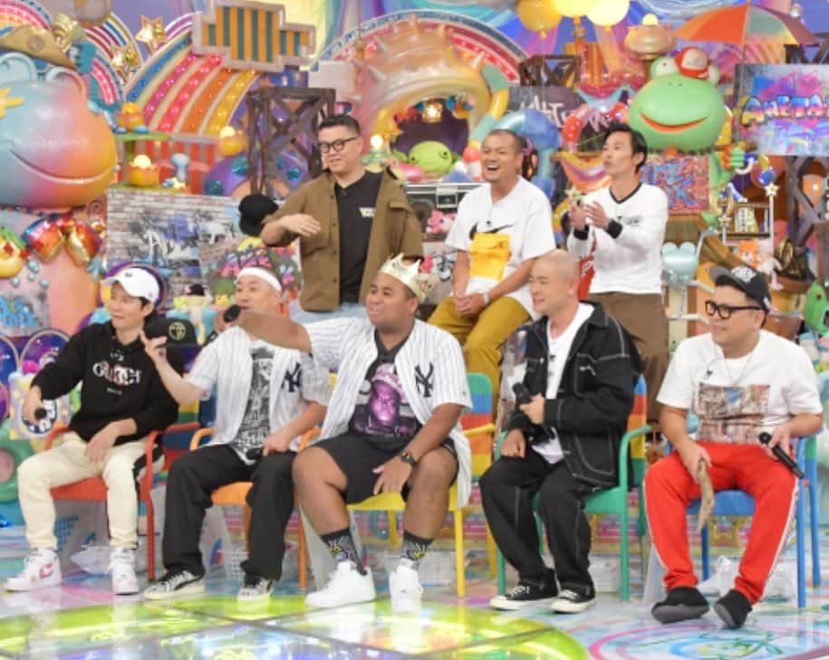 アントニーのインスタグラム：「今週アメトークでラップ大好き芸人があります  #ラップ大好き芸人 #是非観てね #てか #好きすぎて #あと話したかった #ラッパー数えたら #50人以上いた #respect #RIP #AKA #beef  #ill #dls #dope #vibes  #nigga #wack #luv #スラング大集合 #ちなみに 今回のアメトークは #日本語ラップ専門です」