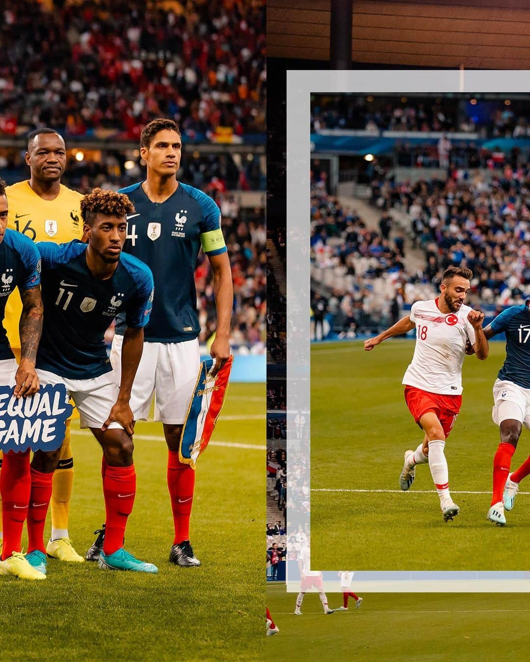 サッカー フランス代表チームさんのインスタグラム写真 - (サッカー フランス代表チームInstagram)「Revivez le match France Turquie en photos ! 🇫🇷🇹🇷 #FiersdetreBleus #FRATUR 📸 @jeremie_masuka - Throwback on yesterday’s game!」10月15日 17時47分 - equipedefrance