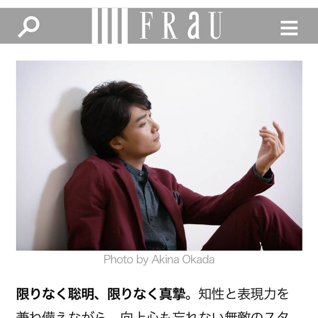 吉田ナオキさんのインスタグラム写真 - (吉田ナオキInstagram)「「FRAU」スタイリング💁‍♂️ #井上芳雄 #スタイリング」10月15日 18時34分 - naokiyoshida_st