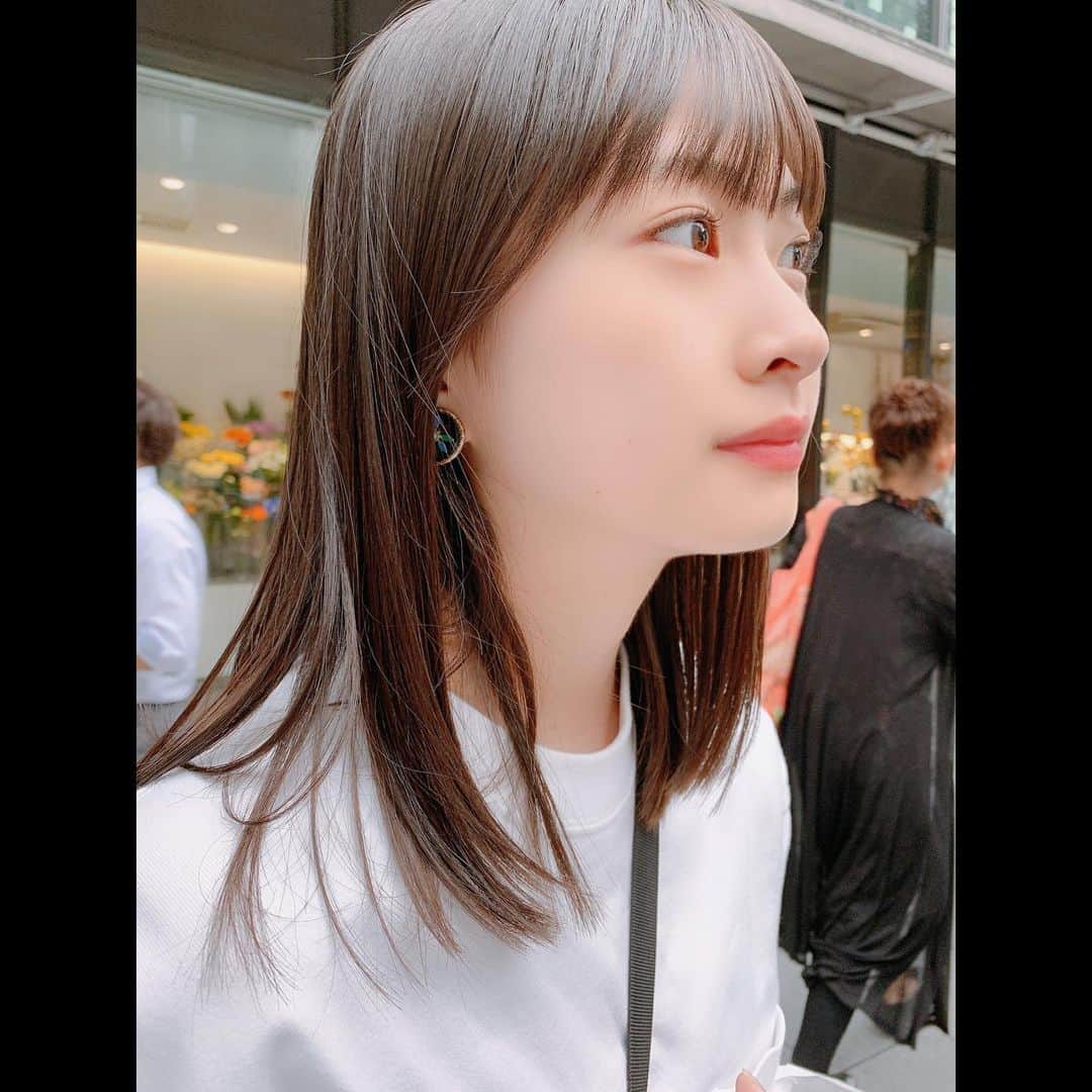 松岡はなのインスタグラム：「よこがお」