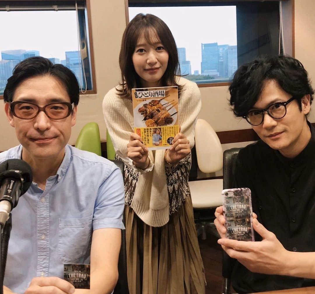 のインスタグラム：「同い年で何かと共通点のある吾郎ちゃんと、吉田明世ちゃんとめちゃ楽しかった。ホントにコラボしたいなー！ #レモンライス　#tfm #tokyofm #THETRAD #レモンライス東京」