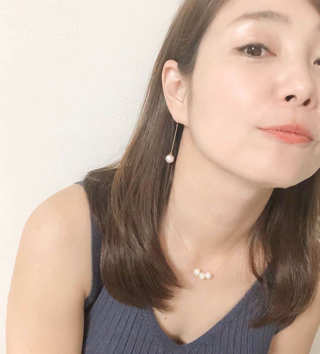 吉永愛さんのインスタグラム写真 - (吉永愛Instagram)「パールジュエリーが好き❤ #ご褒美ジュエリー #プラスター #pluster #パール #パールジュエリー #宇和島産 #本真珠 #18k #贈り物 #GIFT #プレゼント」10月16日 7時26分 - a.i.yy