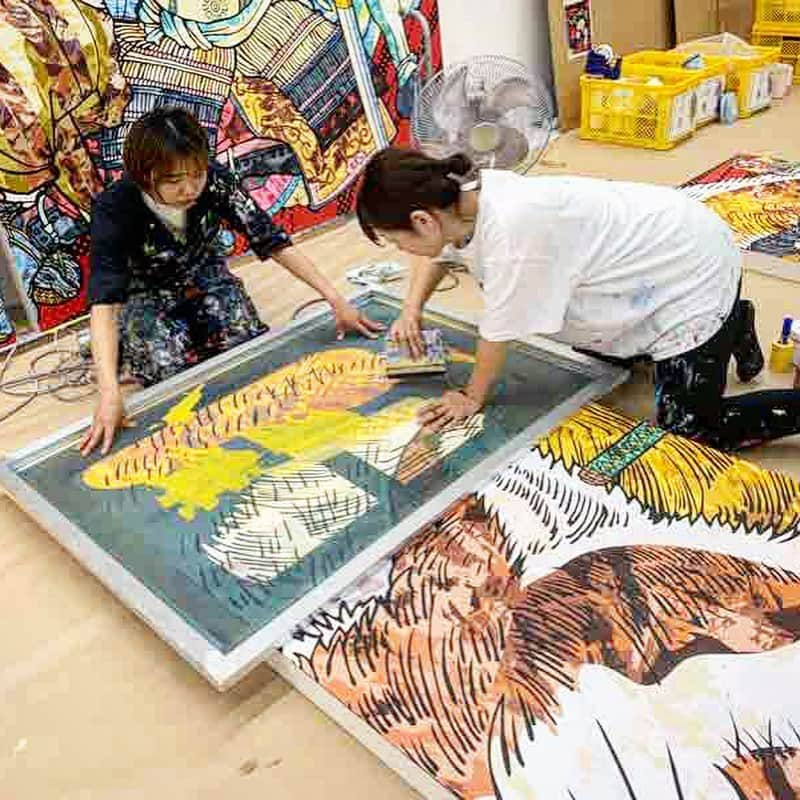 村上隆さんのインスタグラム写真 - (村上隆Instagram)「Big CAT& SAMURAI & YOKAI」10月15日 22時40分 - takashipom