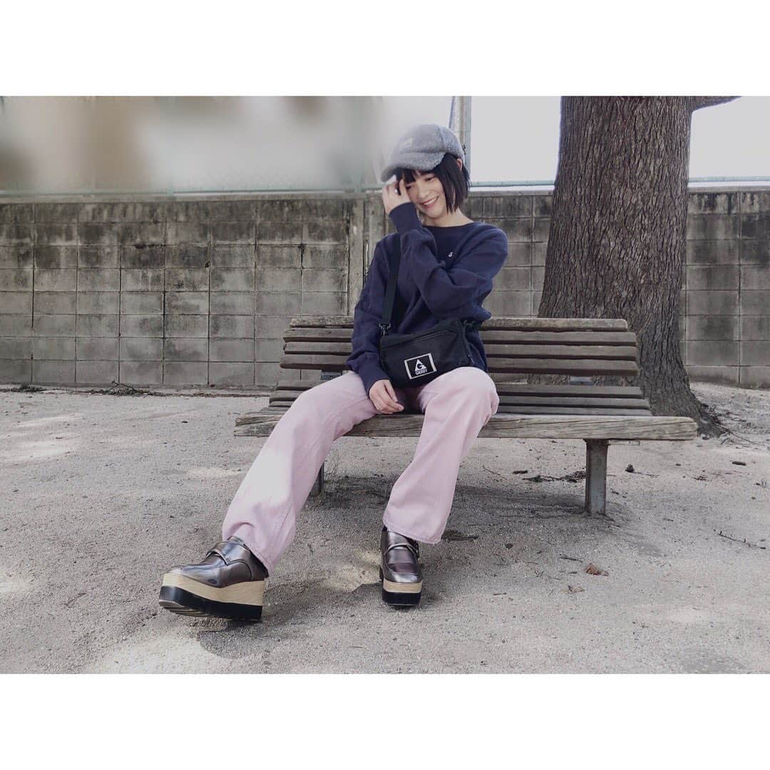 田中皓子さんのインスタグラム写真 - (田中皓子Instagram)「. ピンクは珍しい。 . #ootd #ootdfashion #fashion #私服 #stu48 #田中皓子」10月15日 22時52分 - kouko_0616