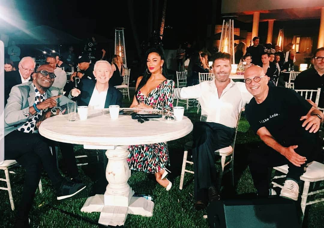 ランディ・ジャクソンのインスタグラム：「Y'all peep this squad on @thexfactor this week!? Celebrity X Factor is 100 yo!🙏🏾🔥」