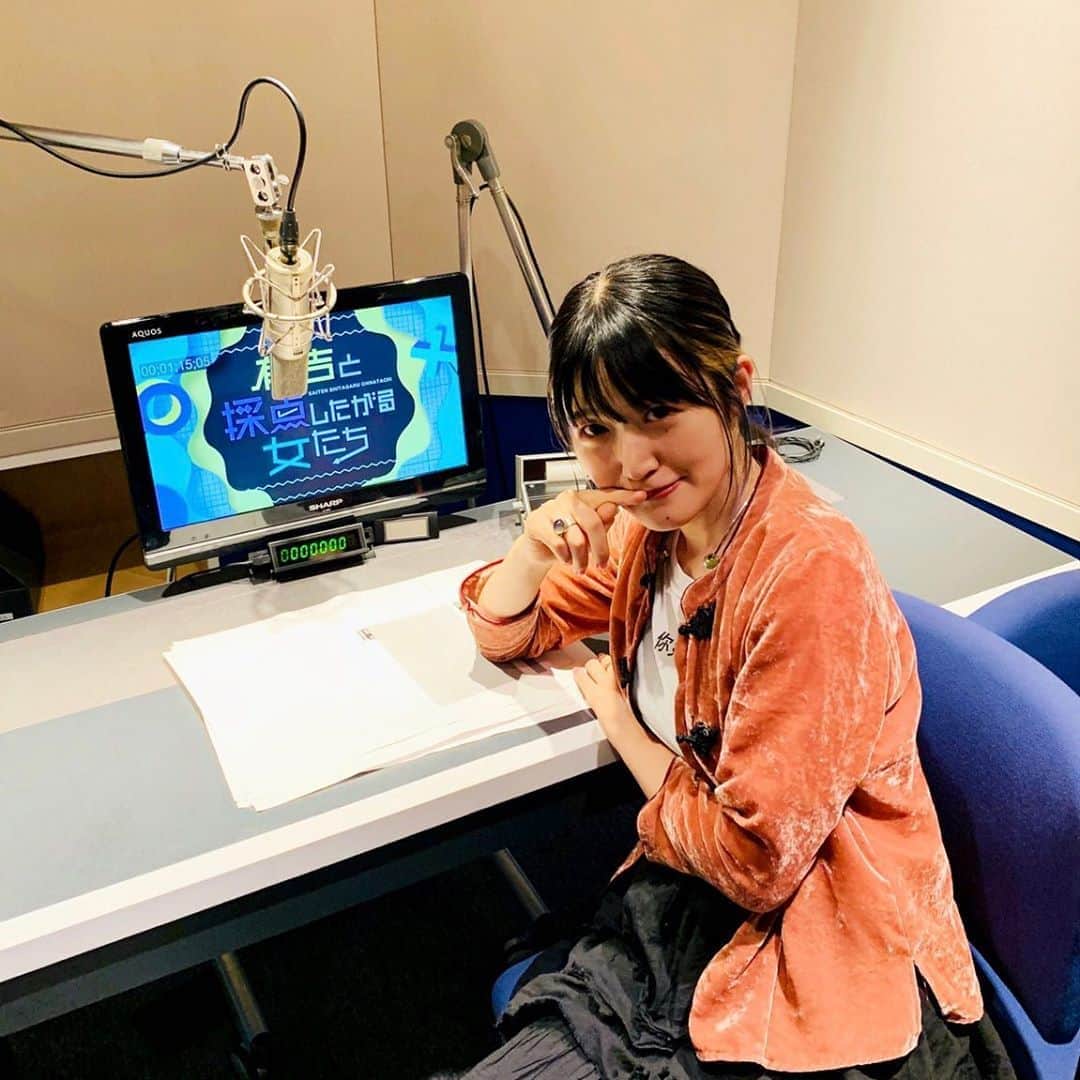 パスピエのインスタグラム：「明日オンエア◯ ‪ TBS「有吉と採点したがる女たち」‬ 今回も大胡田なつきがナレーションを 務めることが決定しました。  TBS 「有吉と採点したがる女たち」 2019年10月17日(木)よる11:56から放送  ぜひご覧ください！」