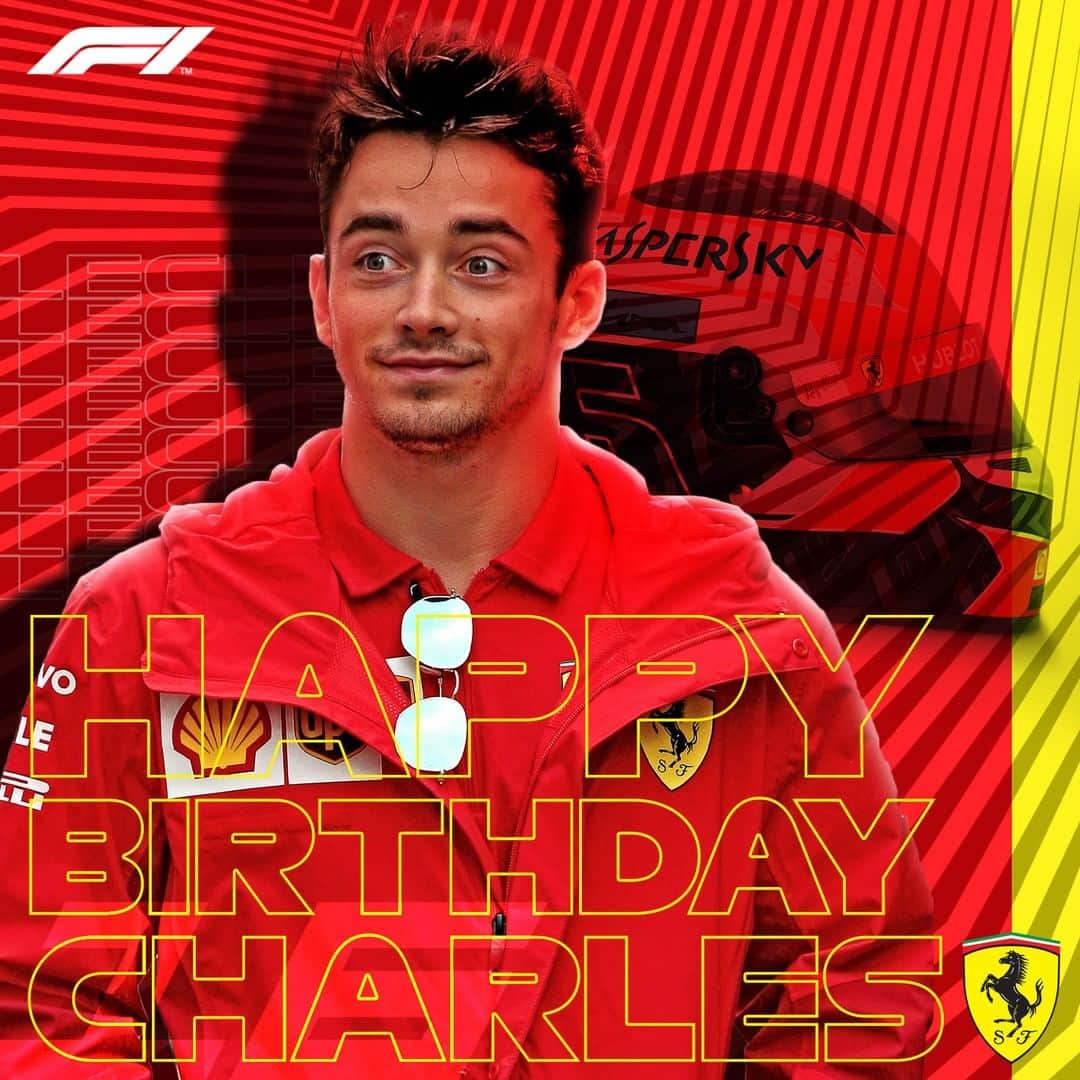 F1さんのインスタグラム写真 - (F1Instagram)「Happy Birthday, @Charles_Leclerc 🎉🎉 . Ferrari's speedster turns 2️⃣2️⃣ today! . #F1 #Formula1 #CharlesLeclerc #Leclerc #Ferrari #Motorsport #Monaco」10月16日 17時56分 - f1