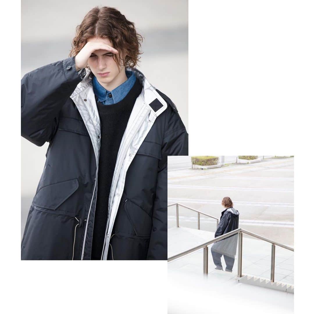 のインスタグラム：「▼LOOK BOOK﻿ Lui's  2019-2020  Autumn & Winter Collection﻿ Season Thema 【 BLACK 】﻿ ﻿ ﻿ coat / @davidjulien ﻿ sweater / @robesandconfections_official  shirt / @urutokyo ﻿ pants / @urutokyo ﻿ shoes / @puma ﻿ ﻿ ﻿ ﻿ #luisfashion﻿ #juliendavid ﻿ #robesandconfections  #uru #urutokyo #ジュリアンデイビッド  #ローブスアンドコンフェクションズ  #ウル #プーマ #2019aw﻿ ﻿」
