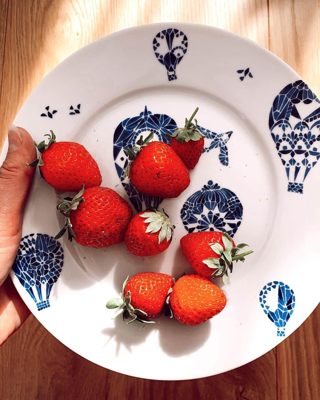 ズザンナ・ヤカボスのインスタグラム：「strawberries in October, that’s life 💕🍓 #beautifulnature #halloween2019」