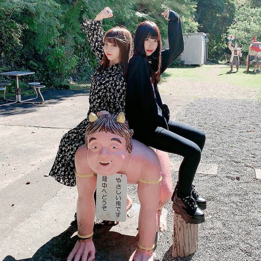 十味さんのインスタグラム写真 - (十味Instagram)「クッション性が足りない気がします... #マキシマムザフナタン #桃太郎神社 #犬山 #名古屋旅行」10月16日 19時37分 - toomi_nico