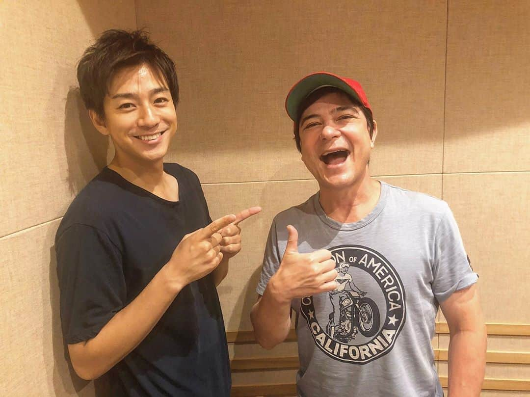 三浦翔平さんのインスタグラム写真 - (三浦翔平Instagram)「#fmnack5  Jさんが来てくれました‼︎」10月16日 22時25分 - shohei.63