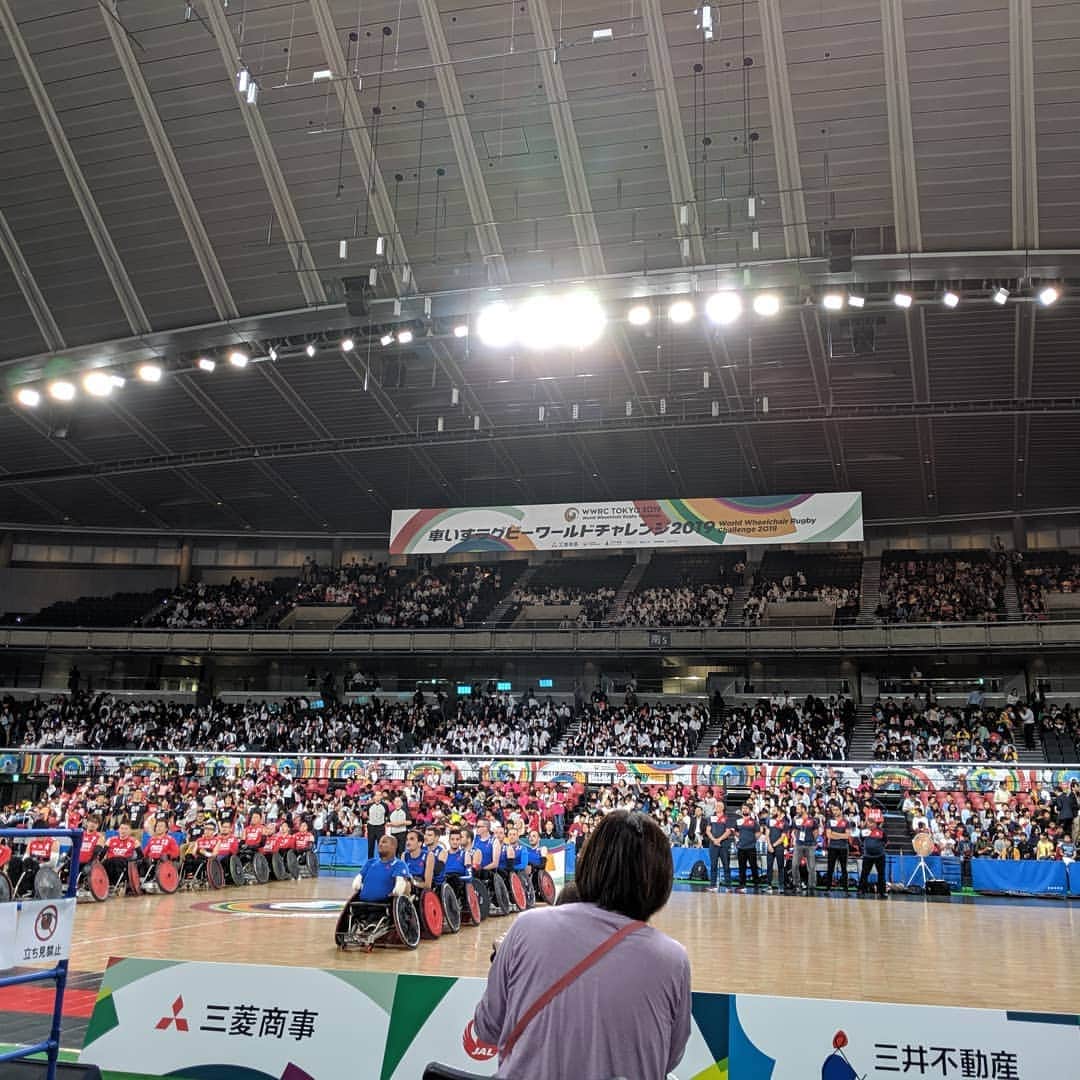 為末大のインスタグラム：「車椅子ラグビーワールドチャレンジ　#車いすラグビー #wheelchairragby」