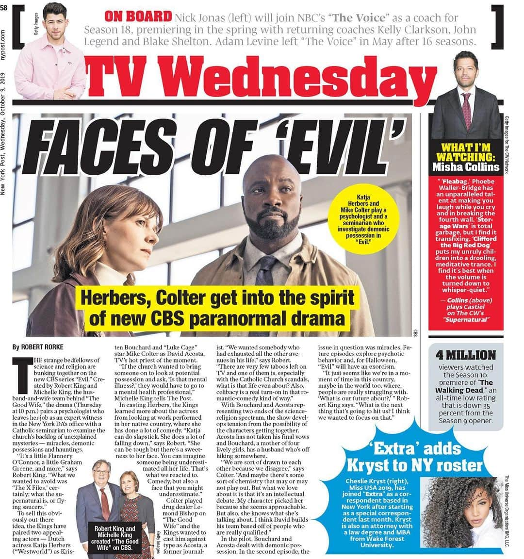 ミーシャ・コリンズさんのインスタグラム写真 - (ミーシャ・コリンズInstagram)「My humiliating confession in today’s @nypost is a reminder that you should always ask the reporter if it’s “off the record” first.」10月17日 10時16分 - misha