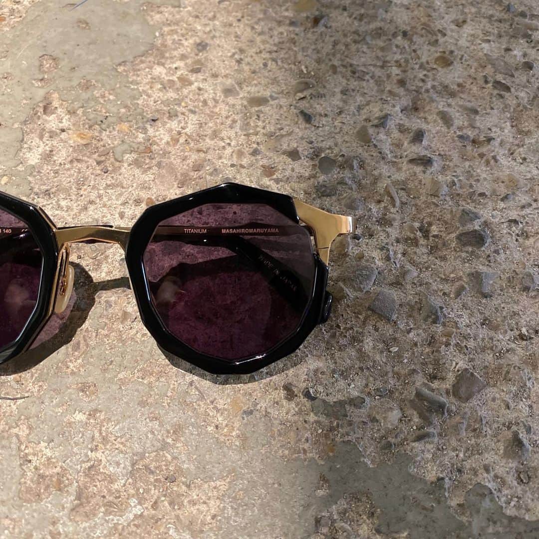 マサヒロマルヤマのインスタグラム：「Straight MM-0020 Sunglasses」