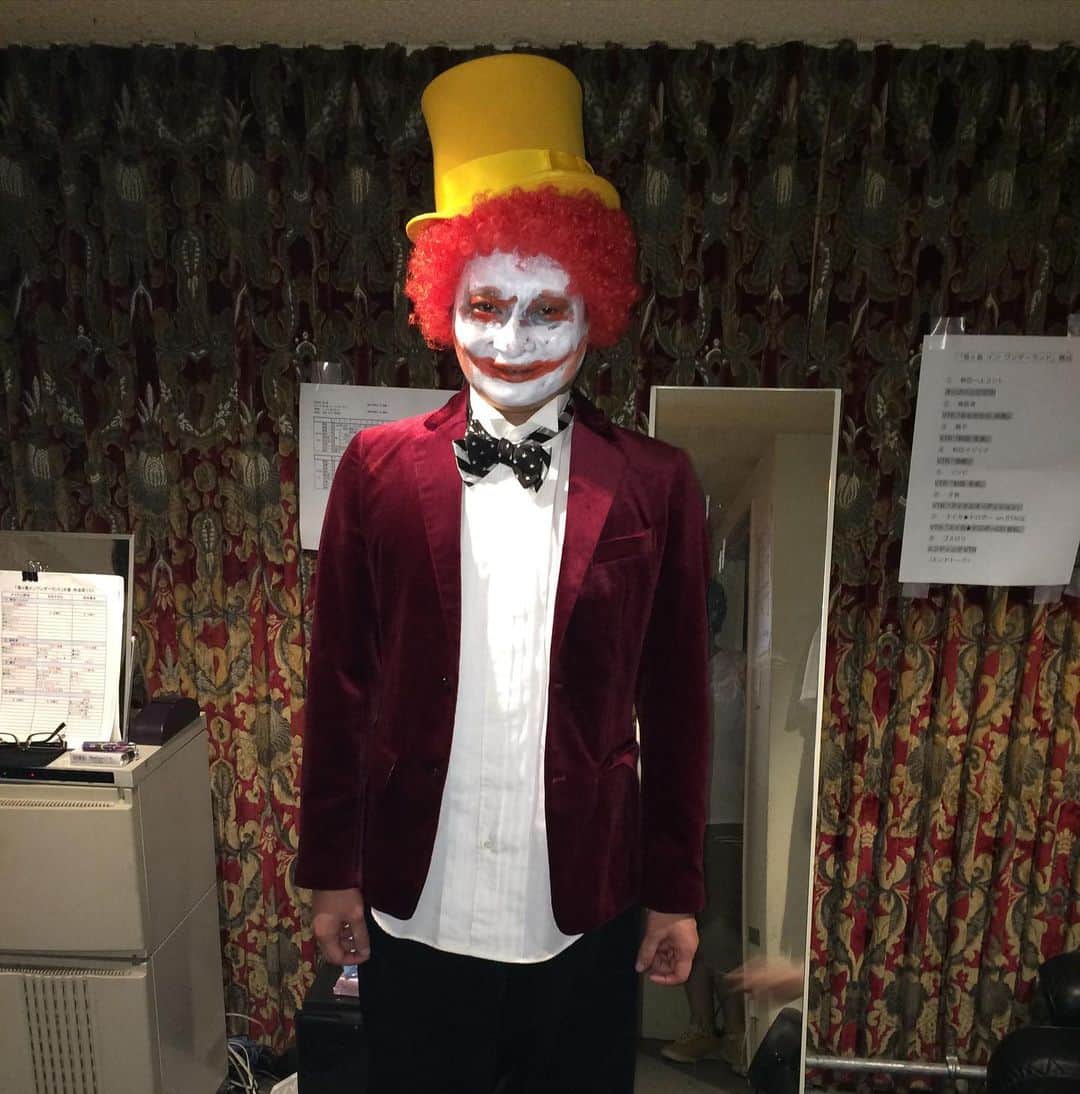 アイアム野田のインスタグラム：「JOKERやばかったな、、、JOKER、、.このジョーカーは鬼ヶ島単独ライブの時のジョーカー #JOKER #ジョーカー」