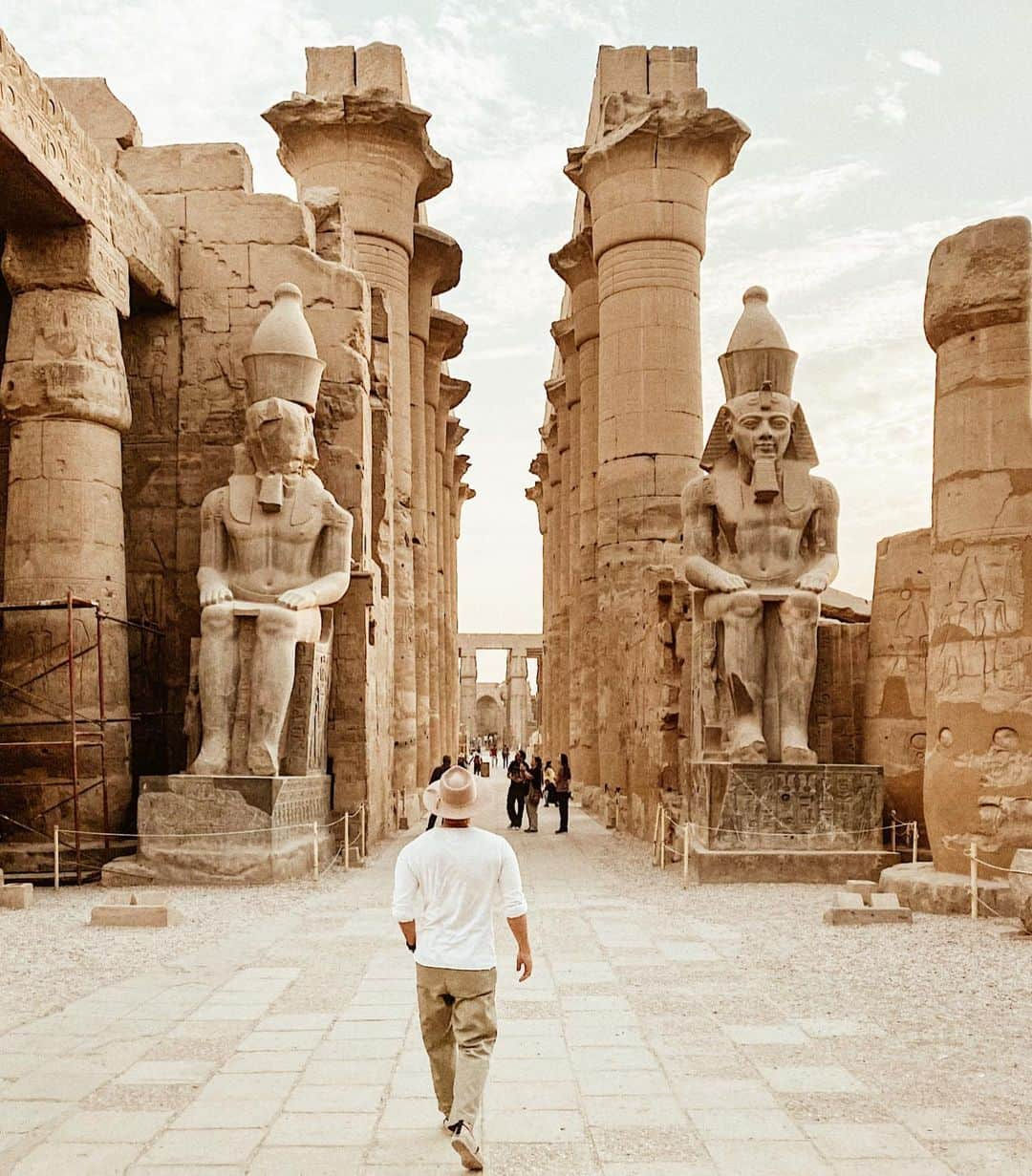 三浦大地さんのインスタグラム写真 - (三浦大地Instagram)「LUXOR TEMPLE #egypt #luxor #luxortemple」10月17日 4時23分 - daichi_1127