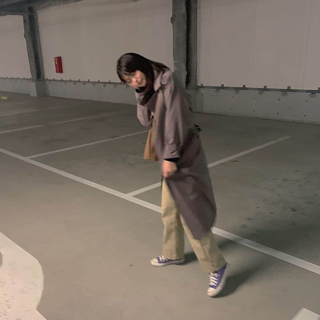 前田亜美のインスタグラム：「. 寒いのでコート羽織りました( ˙꒳​˙). . . . @hotping_japan  #HOTPING」