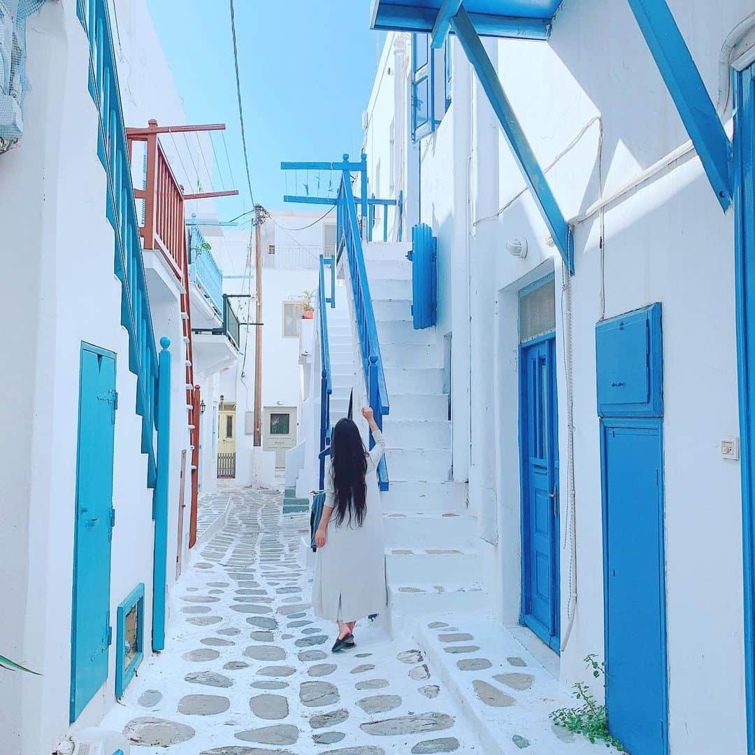 橘田いずみさんのインスタグラム写真 - (橘田いずみInstagram)「I visited Mykonos!!! It was my dream to go Mykonos..😍 It was amaaaaazing!!!! #mykonos  #heaven」10月17日 20時35分 - kitta123_gyoza