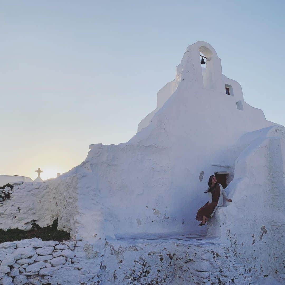 橘田いずみさんのインスタグラム写真 - (橘田いずみInstagram)「I visited Mykonos!!! It was my dream to go Mykonos..😍 It was amaaaaazing!!!! #mykonos  #heaven」10月17日 20時35分 - kitta123_gyoza