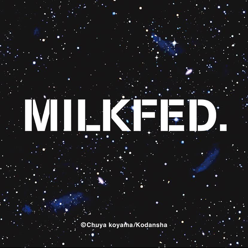 MILKFED.さんのインスタグラム写真 - (MILKFED.Instagram)「人類月面着陸 50周年を記念し、﻿ 宇宙を舞台に現在もストーリーが続いているマンガ『宇宙兄弟』とのコラボレーションアイテムが、﻿ 10月17日(木)よりZOZOTOWN 先行予約販売がスタート！！﻿ ﻿ 宇宙を表現したグラフィックを採用した、リバーシブルジャケット・バックパック﻿ ショルダーバッグ・I-PHONEケース、﻿ 漫画に登場するキャラクターモチーフのTシャツ・ロングスリーブTシャツ・キーチャーム、﻿ スペースシャトルモチーフのカラビナ　の全9型がラインナップ。﻿ ﻿ コラボアイテムは、ZOZOTOWN と ﻿ 宇宙兄弟オフィシャルオンラインストアのみでの受注販売となります。﻿ ﻿ ・ZOZOTOWN / 10月17日(木)12:00〜11月5日(火)12:00﻿ ・宇宙兄弟オフィシャルオンラインストア/ 10月24日(木)〜11月5日(火）﻿ MILKFED.店舗での販売はありませんのでご注意下さい。﻿ ﻿」10月17日 12時18分 - milkfedjp