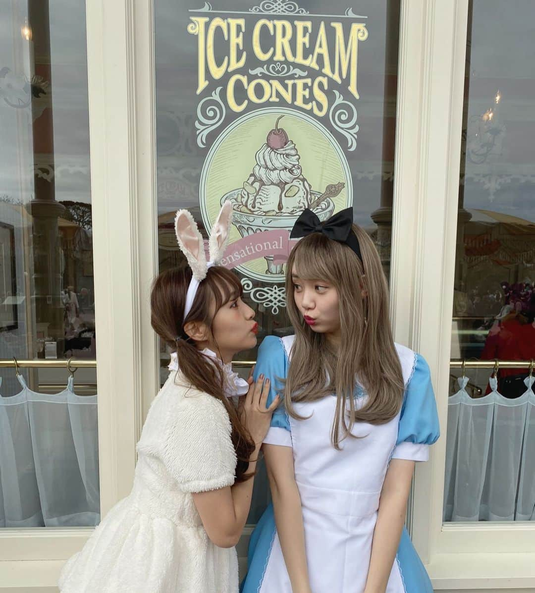 江野沢愛美さんのインスタグラム写真 - (江野沢愛美Instagram)「のんちゃんと🐰♥️可愛すぎ #ファンの子が撮ってくれたよ #撮りあいっこしたぁ #ありがとう」10月17日 12時35分 - enosawa_manami