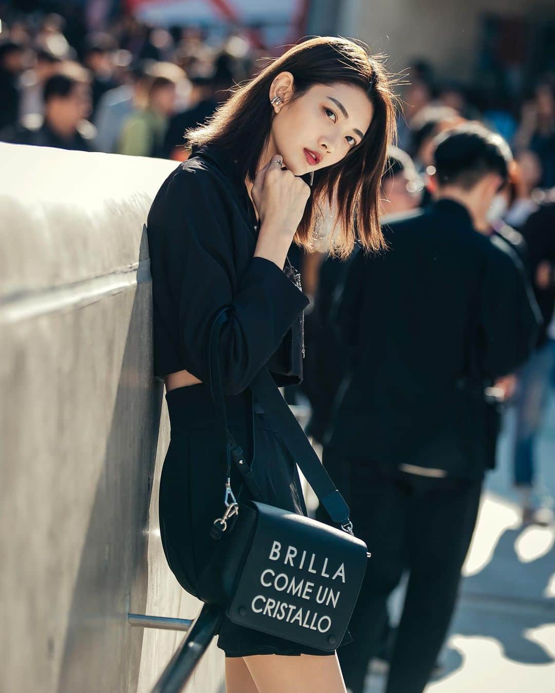 가로수길 , Seoulのインスタグラム：「SFW Street Fashion Style Thx @_ihua_ 🔥🔥 이화는 그냥 말이 필요없지 😆」
