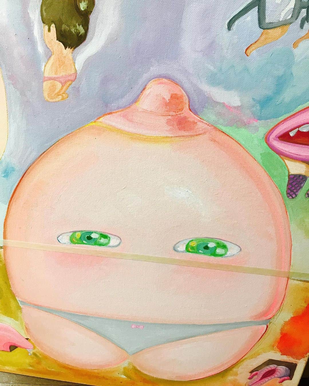 デハラユキノリのインスタグラム：「いよいよ明日から エロ絵展です。バンコク 'SOIXXX' The First ERO - Art Exhibition  นิทรรศการศิลปะที่จะเป็นการนำเสนอมุมมอง Erotic ของศิลปินทั้ง 5 คน NEV3R / Rukkit / Jae Jung Beck / Hideyuki Katsumata / Yukinori Dehara ในชื่องาน 'SOIXXX' (Soi ก็คือคำว่าซอยของบ้านเรานี้เอง ก็คือที่เที่ยวต่างๆ เช่น ซอยคาวบอย, สีลมซอย 4 สีลมซอย 6 เป็นต้น เอามาเล่นคำกับ XXX ก็คือจะเป็นสัญลักษณ์แทนหนังโป๊) เปิดนิทรรศการในวันที่ 18 ตุลาคมนี้ เเละเเสดงไปจนถึงวันที่ 31 ตุลาคม 2562 ณ Chill Gallery (Thonglor soi 14)  credit photo : Nev3r」