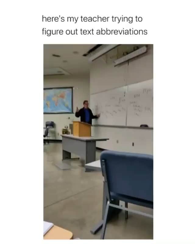 Funny Postsのインスタグラム：「••••••••••• 😂 College professors be like... 💬 Video by: @yung.fredo 🎥 Double tap for more videos!」