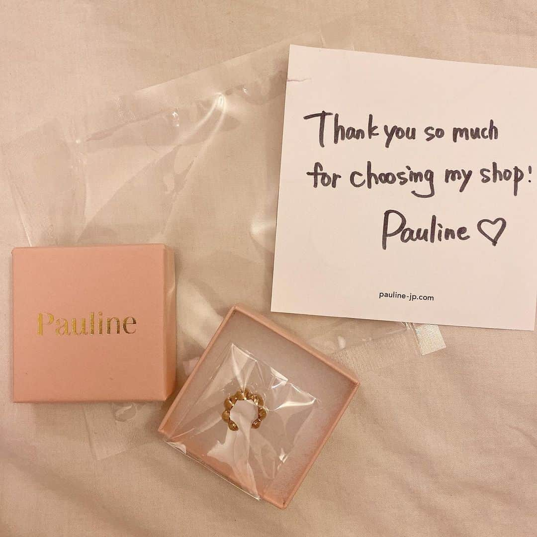 穴井千尋さんのインスタグラム写真 - (穴井千尋Instagram)「. 頼んでたかわいいイヤカフ届いてた♡ @pauline__jp . #pauline #イヤカフ #accessory」10月17日 22時26分 - chihiro_anai_official