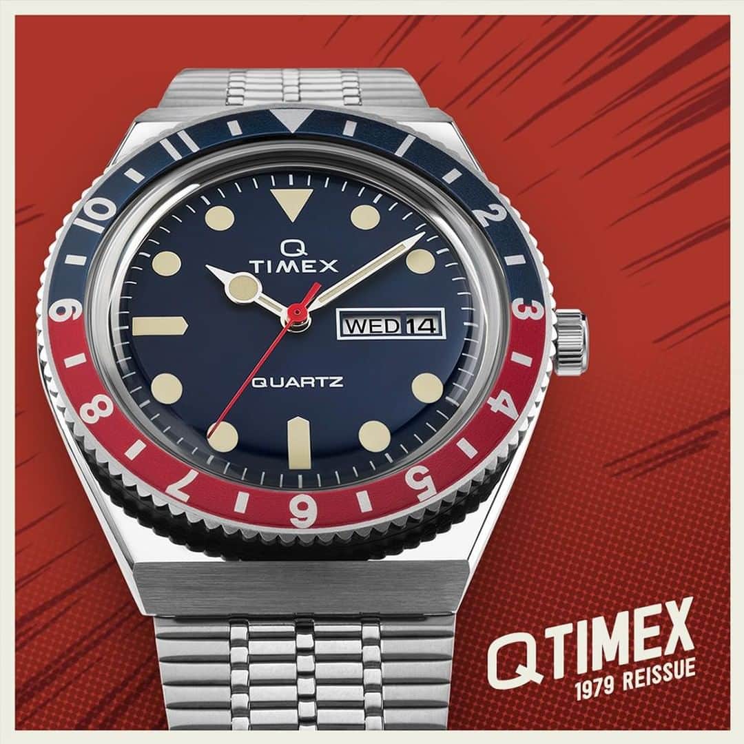 タイメックスさんのインスタグラム写真 - (タイメックスInstagram)「The Quartz Awakens: Our Q Timex is back! Move quick and get yours on timex.com. #timex #70s #reissue #qtimex」10月17日 22時30分 - timex