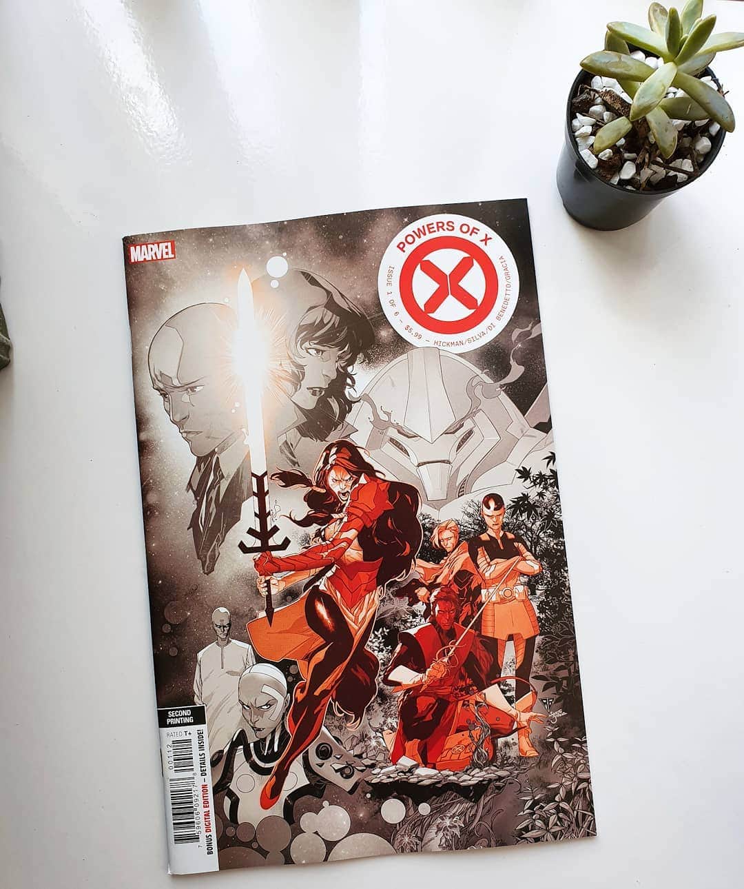 のインスタグラム：「Powers of X 1. #PowersofX #XMEN #XMEN4EVER #RBSilva #MarteGracia #AdrianoDiBenedetto #JonathanHickman #MARVEL #MarvelComics」