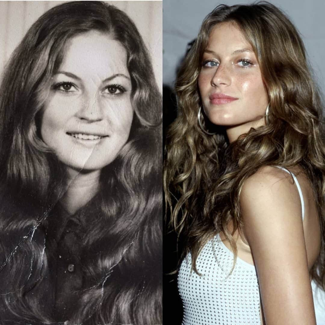 ジゼル・ブンチェンさんのインスタグラム写真 - (ジゼル・ブンチェンInstagram)「Mom and I when we were young. Do you think we look alike? #tbt ❤️ Minha mãe e eu quando éramos jovens. Vocês nos acham parecidas?」10月18日 0時41分 - gisele