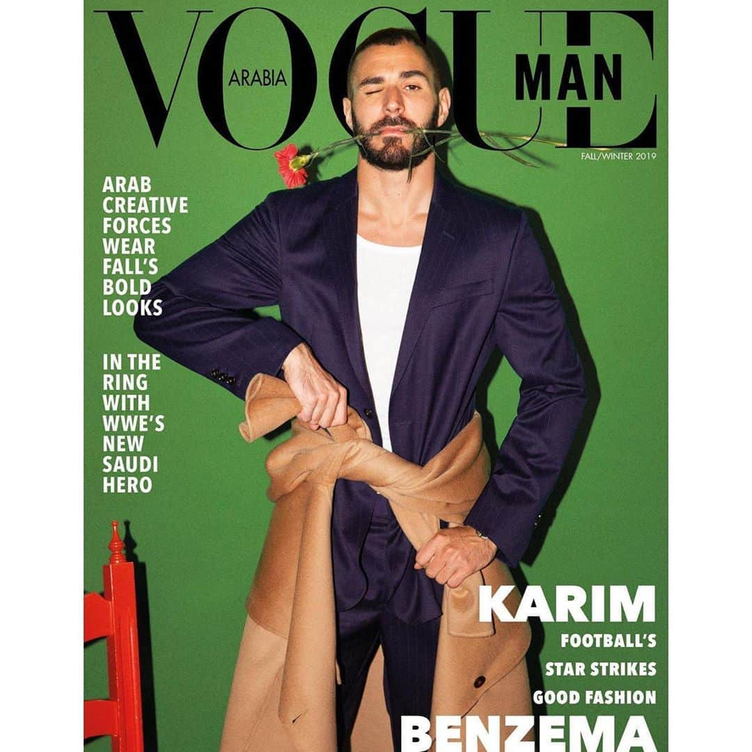 カリム・ベンゼマさんのインスタグラム写真 - (カリム・ベンゼマInstagram)「TBT on my Vogue Man Arabia Cover 🔥🔥🔥 @voguemanarabia @mrarnaut @gorkapostigo @thisis_sample @nonovazquez @josecarlosglz  @adrianasuarezproducer @tablaovillarosa @alexandriagouveia」10月18日 1時09分 - karimbenzema