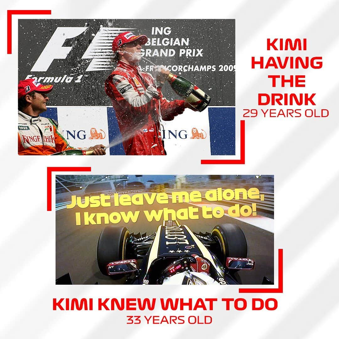 F1さんのインスタグラム写真 - (F1Instagram)「Swipe through Kimi’s 17 years in F1 as we celebrate his 40th birthday 🥳🎉 . What’s your favourite Kimi moment? 🤔🤣 . #Formula1 #F1 #Motorsport #Kimi #KimiRaikkonen #Raikkonen #Bwoah @kimimatiasraikkonen #🍦」10月18日 1時27分 - f1