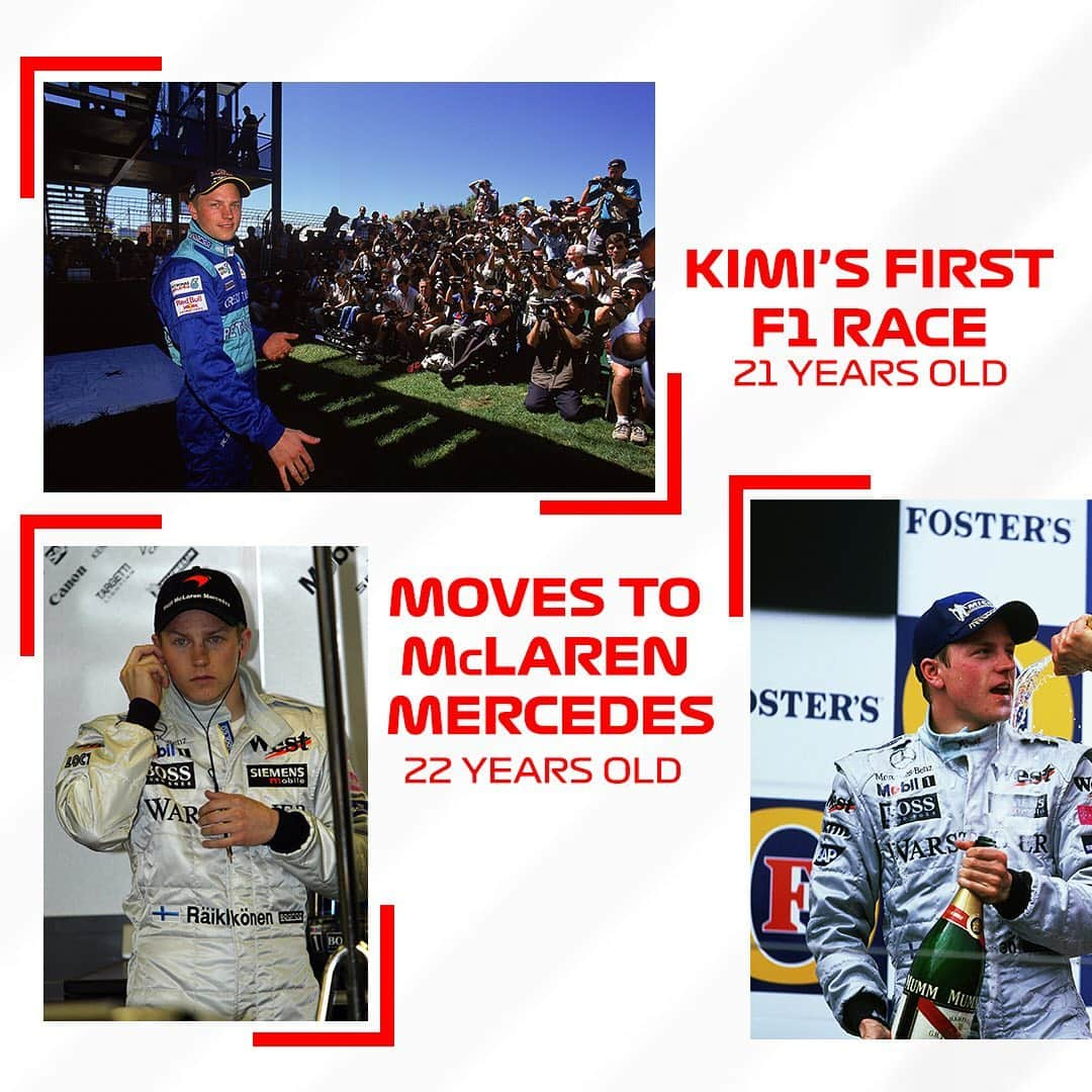 F1さんのインスタグラム写真 - (F1Instagram)「Swipe through Kimi’s 17 years in F1 as we celebrate his 40th birthday 🥳🎉 . What’s your favourite Kimi moment? 🤔🤣 . #Formula1 #F1 #Motorsport #Kimi #KimiRaikkonen #Raikkonen #Bwoah @kimimatiasraikkonen #🍦」10月18日 1時27分 - f1