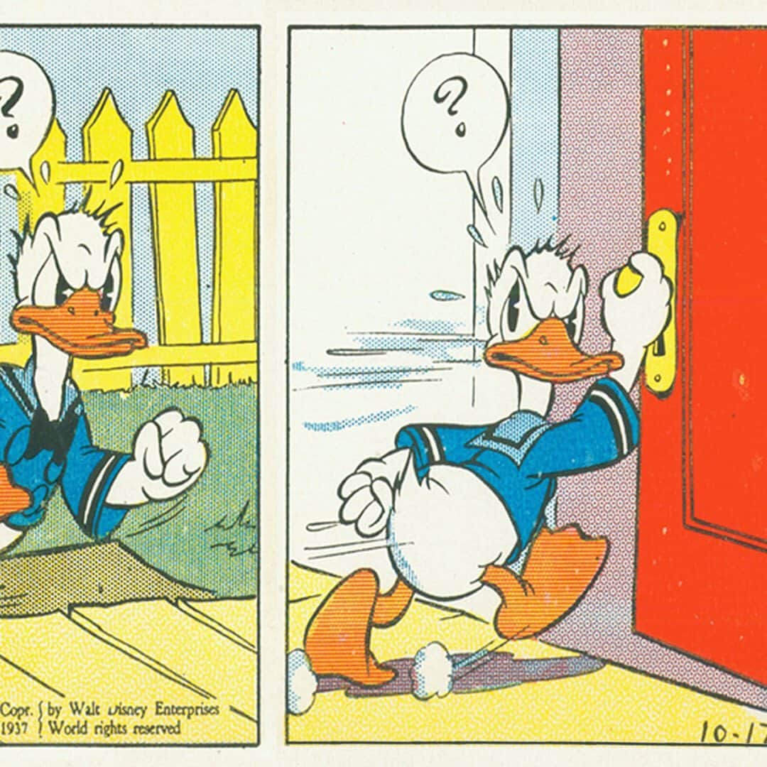 Disneyさんのインスタグラム写真 - (DisneyInstagram)「Wahoo-y for Huey, Dewey, and Louie! Swipe through to see the very first appearance of Donald Duck’s nephews in the Donald Duck Silly Symphony Sunday funny-page from this day in 1937.」10月18日 1時56分 - disney