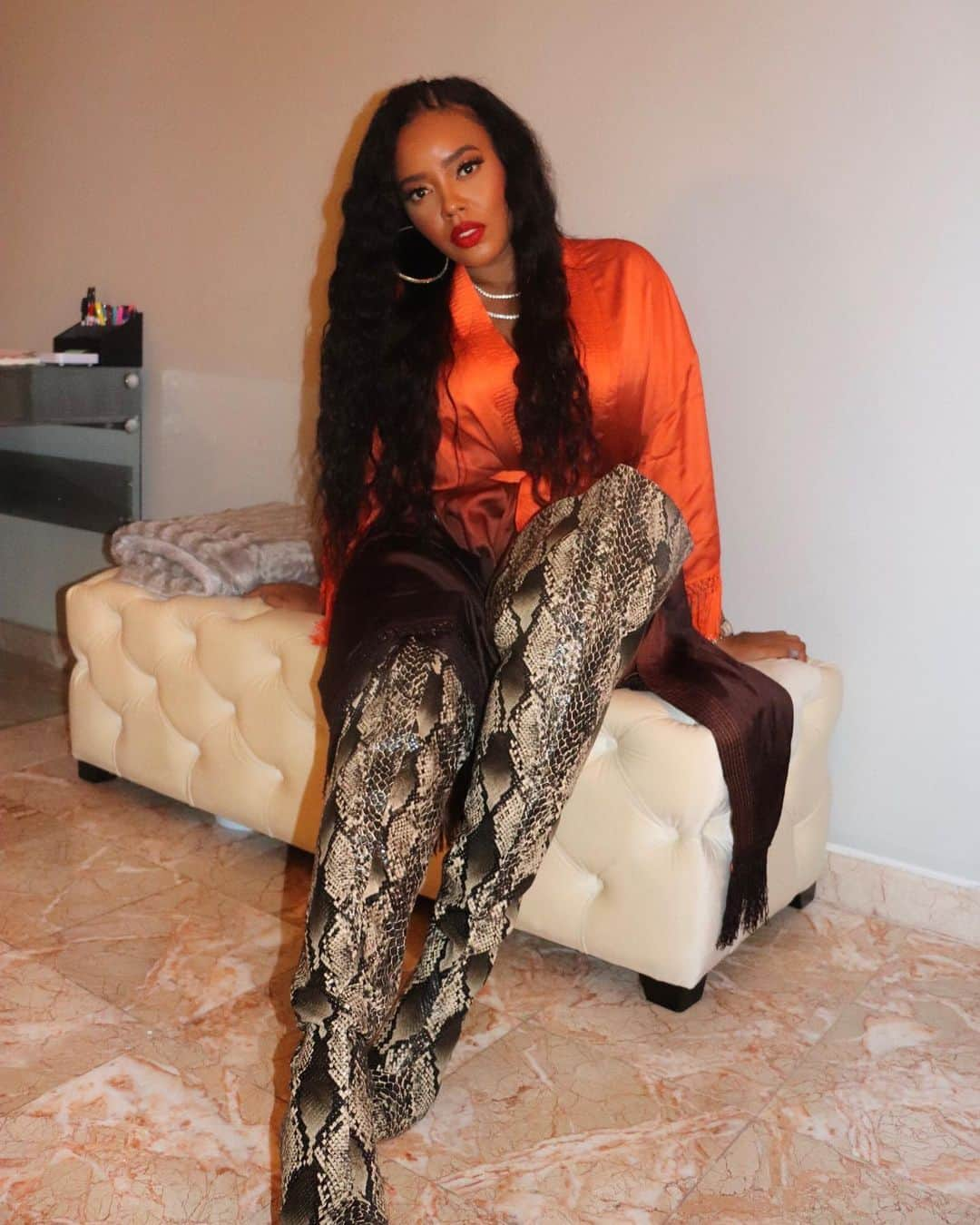 Angela Simmonsさんのインスタグラム写真 - (Angela SimmonsInstagram)「🔸Staying in my own lane ..... 🔶 👘: @fashionnova」10月18日 9時07分 - angelasimmons