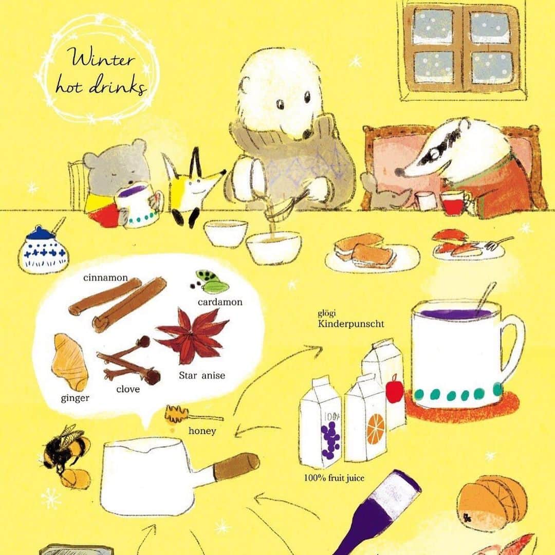 momoroさんのインスタグラム写真 - (momoroInstagram)「あったかい飲み物がおいしい季節 #illustration #momoro#ももろ#イラスト#teatime #coffee」10月18日 9時18分 - momoro6666