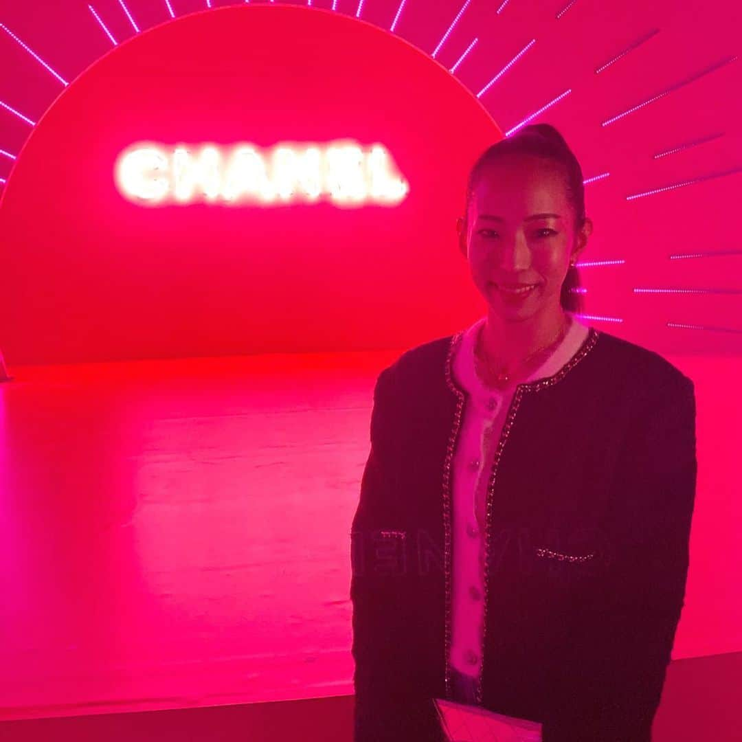 野口啓代さんのインスタグラム写真 - (野口啓代Instagram)「Thank you so much for having me @chanelofficial 💘* * It was such a honor to be able to participate!!👸🏻💒🎀* * * #mademoiselleprive  #シャネルマドモアゼルプリヴェ  #CHANEL」10月18日 10時00分 - noguchi_akiyo