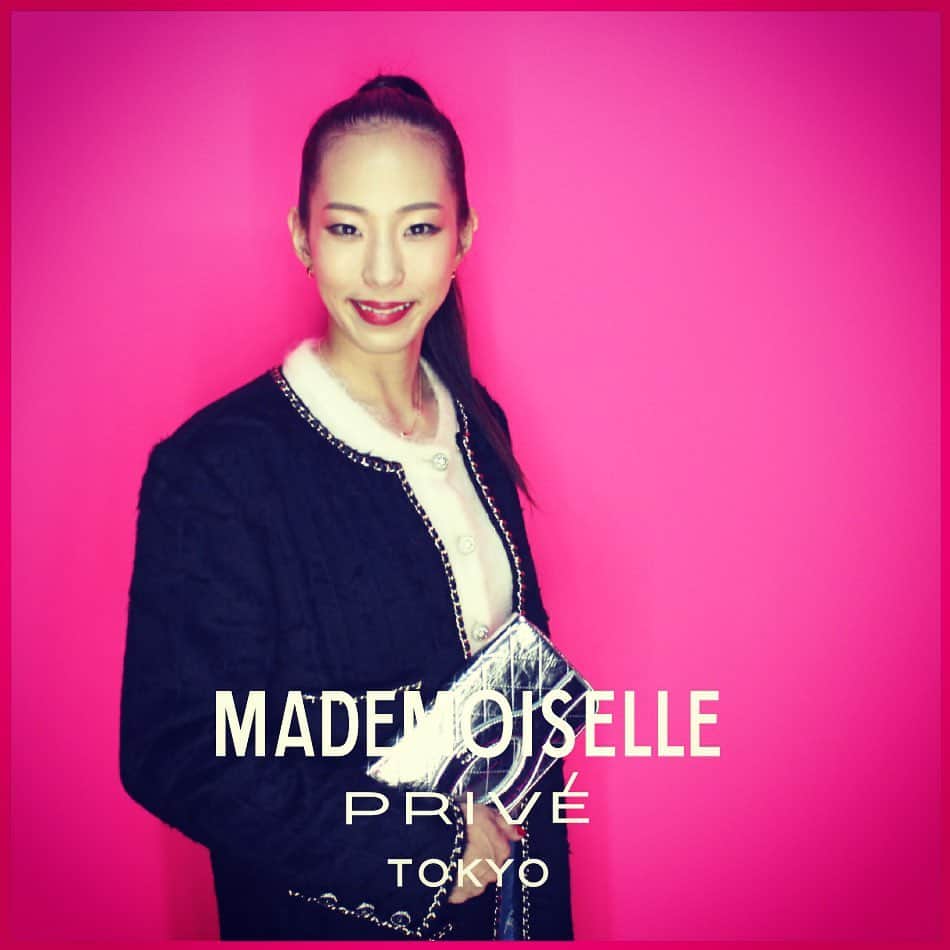 野口啓代のインスタグラム：「Thank you so much for having me @chanelofficial 💘* * It was such a honor to be able to participate!!👸🏻💒🎀* * * #mademoiselleprive  #シャネルマドモアゼルプリヴェ  #CHANEL」
