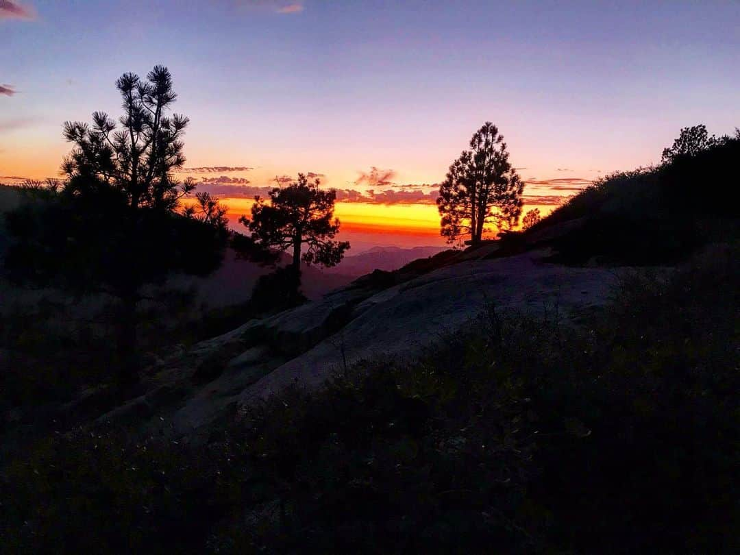 トミー・コールドウェルさんのインスタグラム写真 - (トミー・コールドウェルInstagram)「I spent the last week camped on top of El Cap witnessing some of the most breathtaking smoke enhanced sunsets I have seen. The falling ash made it feel both surreal and apocalyptic.」10月18日 10時52分 - tommycaldwell