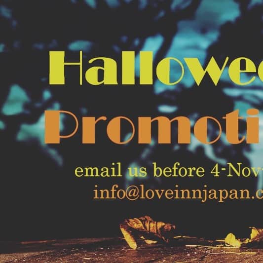 Loveinn Japanさんのインスタグラム写真 - (Loveinn JapanInstagram)「HAPPY HALLOWEEN!!! Japan's hotel promotion. You, and your beloved one, your Mr.right, your princess? Have a private date? Cosplaying also not a bad choice for your private Halloween party. Come and book our room now,  The first 30 users that applied with us entitles for a 50% rebate for a single night. #visittokyo #exploretokyo #instatokyo #traveltokyo #tokyostyle #tokyocityview #tokyo #tokyotokyo #tokyolife #tokyojapan #tokyostreet #tokyo2020 #supremetokyo #tokyodayout #tokyonightview  #japannightview #japanhotel #halloweentokyo #loveinnjapan」10月18日 11時24分 - loveinnjapan